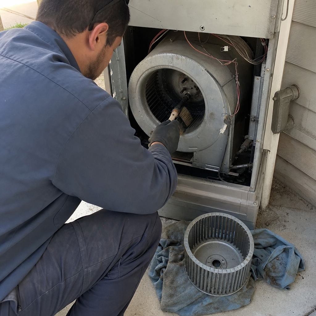 Air Handler Cleaning